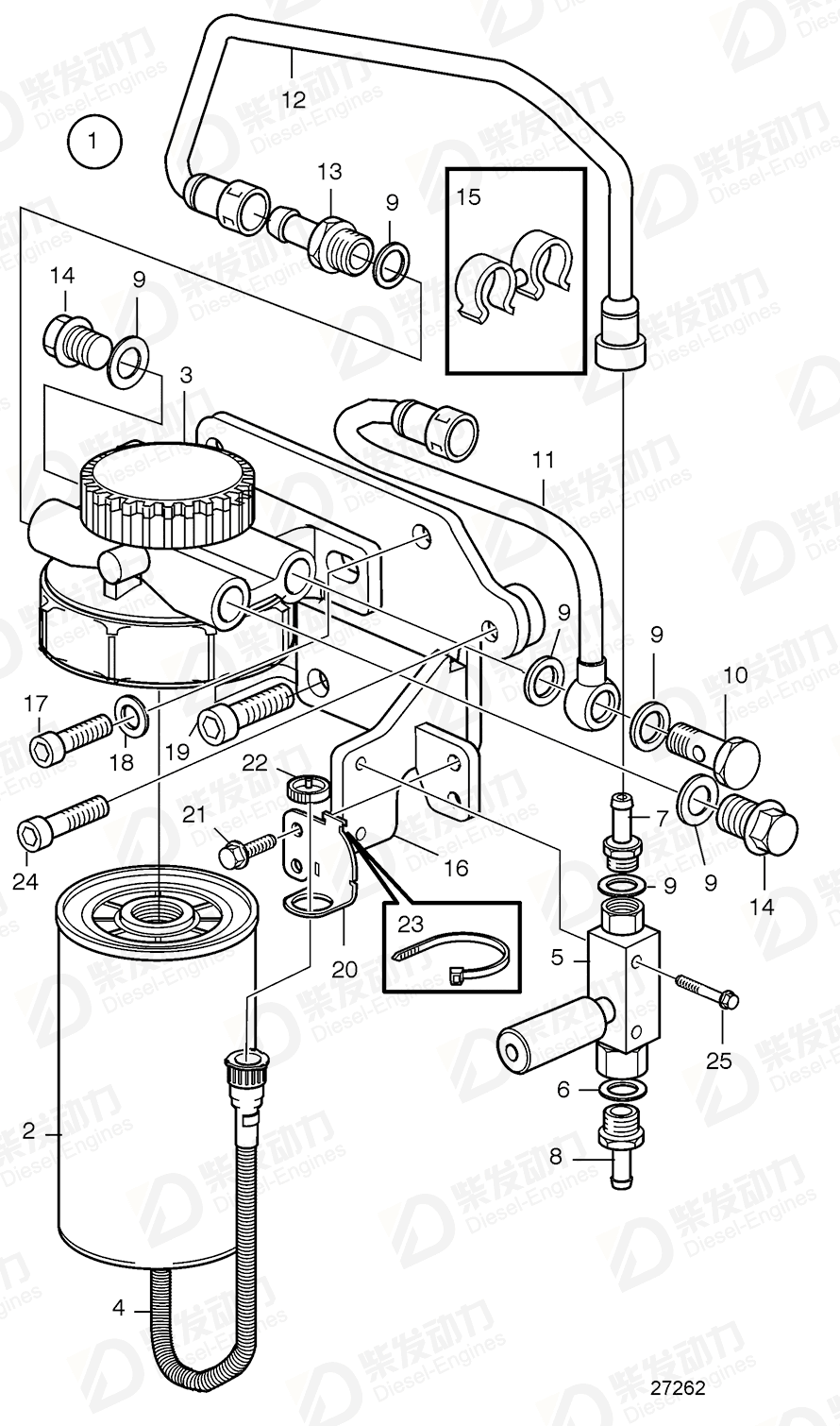 volvo penta Plug 20792092 Drawing volvo penta Plug 20792092 Drawing